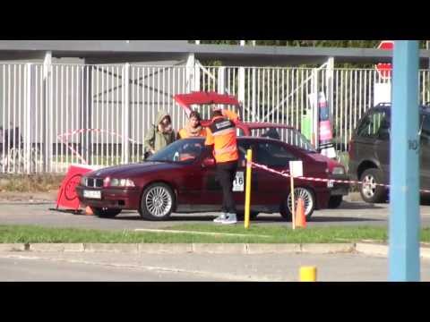 Paweł Biały / Marcin Lech - BMW 318 ti - 3 Runda Mistrzostw Mielca 20-10-2013 Mielec