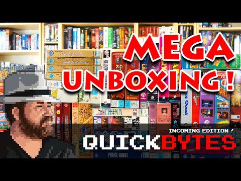 Big Box PC Games Mega Unboxing - QuickBYTES