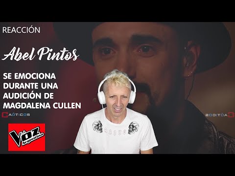REACCIÓN Abel Pintos se emociona en la voz (Español reacciona)