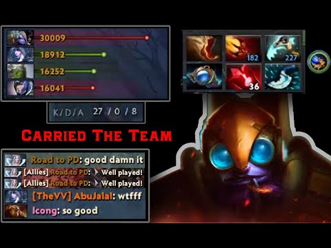 TINKER GOD MODE with Scripted Hands Carried His Teammate #TINKER #SEARANKED