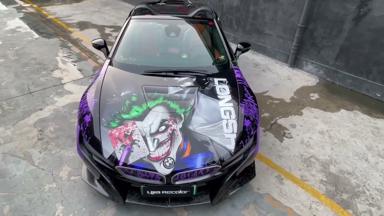 JOKER Custom Design Car Wrap Fit With Any Cars