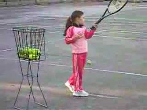 Gina Marie 4 1/2 Works On Top Spin 10/22/07