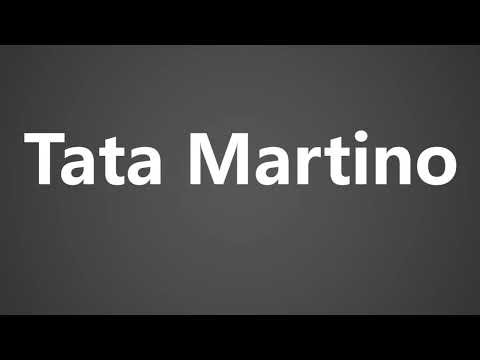 How to Pronounce Tata Martino