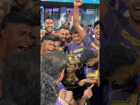 KKR Adds Their Name to the TATA IPL Trophy for the 3rd Time! | #KnightsTV #TATAIPL2024