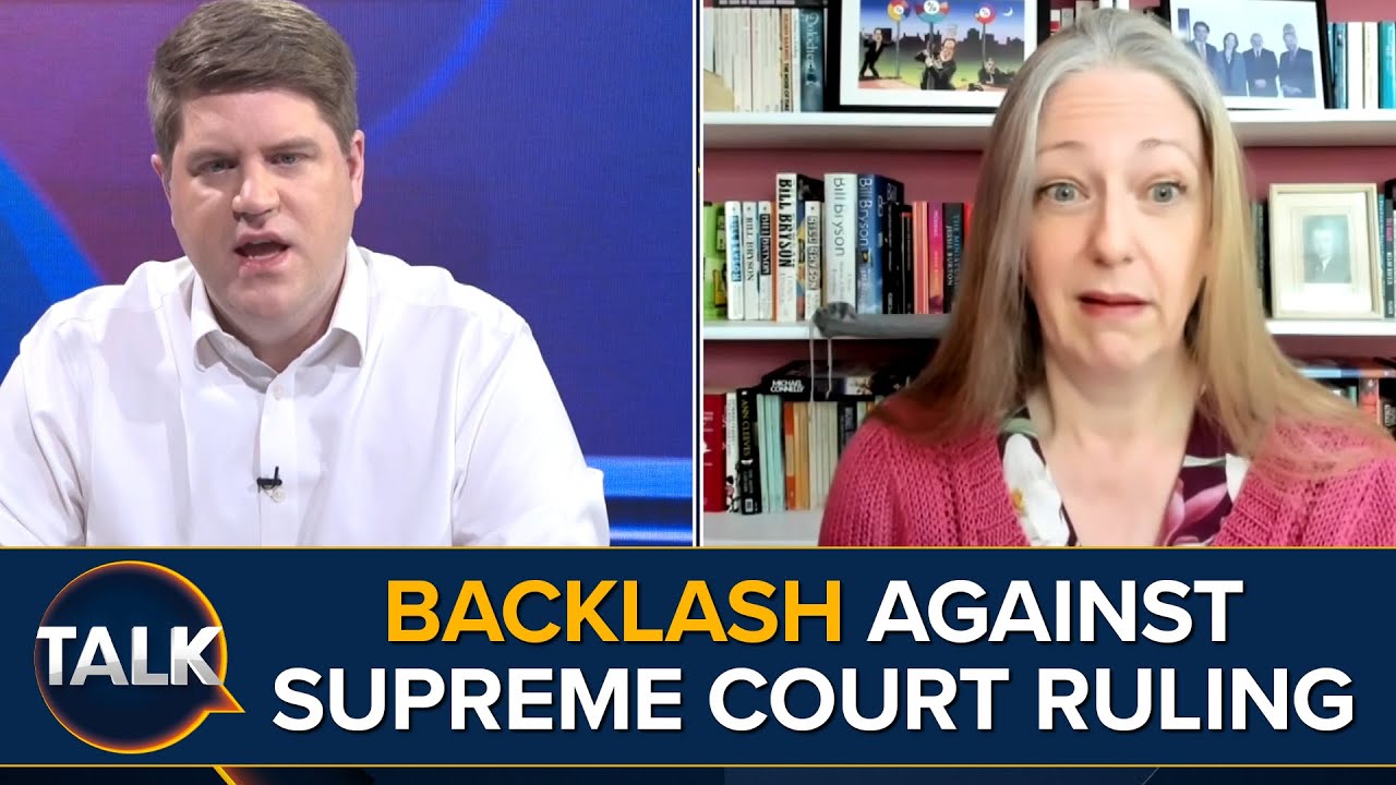 "Backlash Is Starting" Against 'What Is A Woman' Ruling In Supreme Court | Helen Joyce