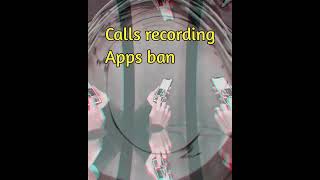 call recorder ban 😱😱 by Google || Third party application