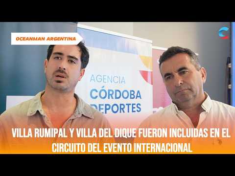 🌊 Oceanman llega a Embalse y suma a Villa Rumipal y Villa del Dique