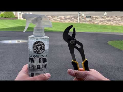 how to open up a chemical guys spray bottle