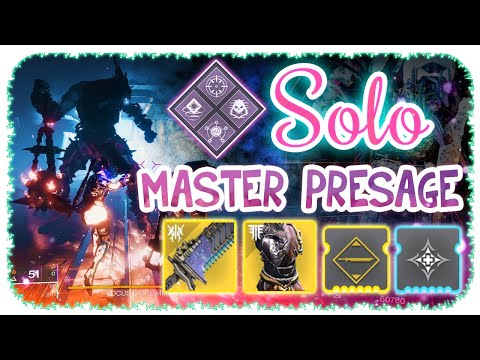 Solo Flawless Master Presage Exotic Quest - Hunter - Season Of The Chosen - Destiny 2 Commentary