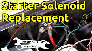 How to Replace a Starter Solenoid