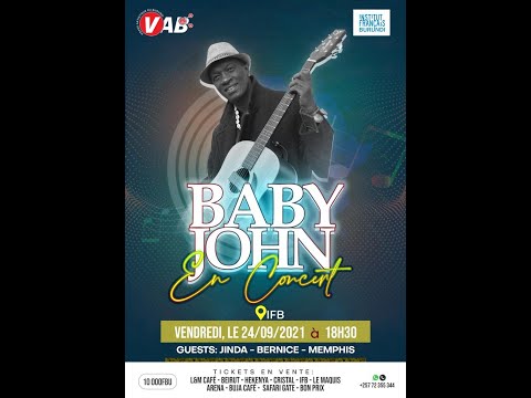 Igiti C'Urukundo of Baby John live in Concert Summer 2021 in Bujumbura, Burundi