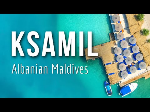 KSAMIL, Albania 2025 Drone 4K | BEST BEACHES & HOTELS IN Albanian Maldives FROM ABOVE