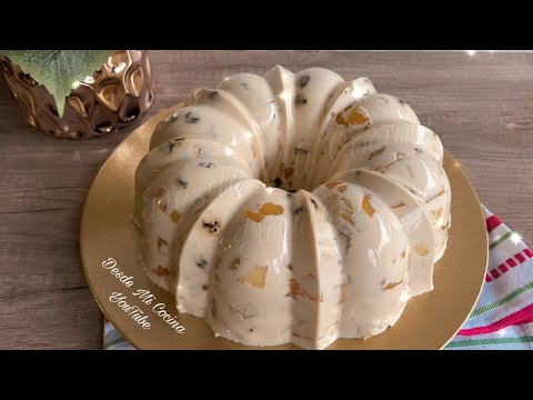 GELATINA de ENSALADA DE MANZANA **Ensalada Navideña** || DESDE MI COCINA by Lizzy