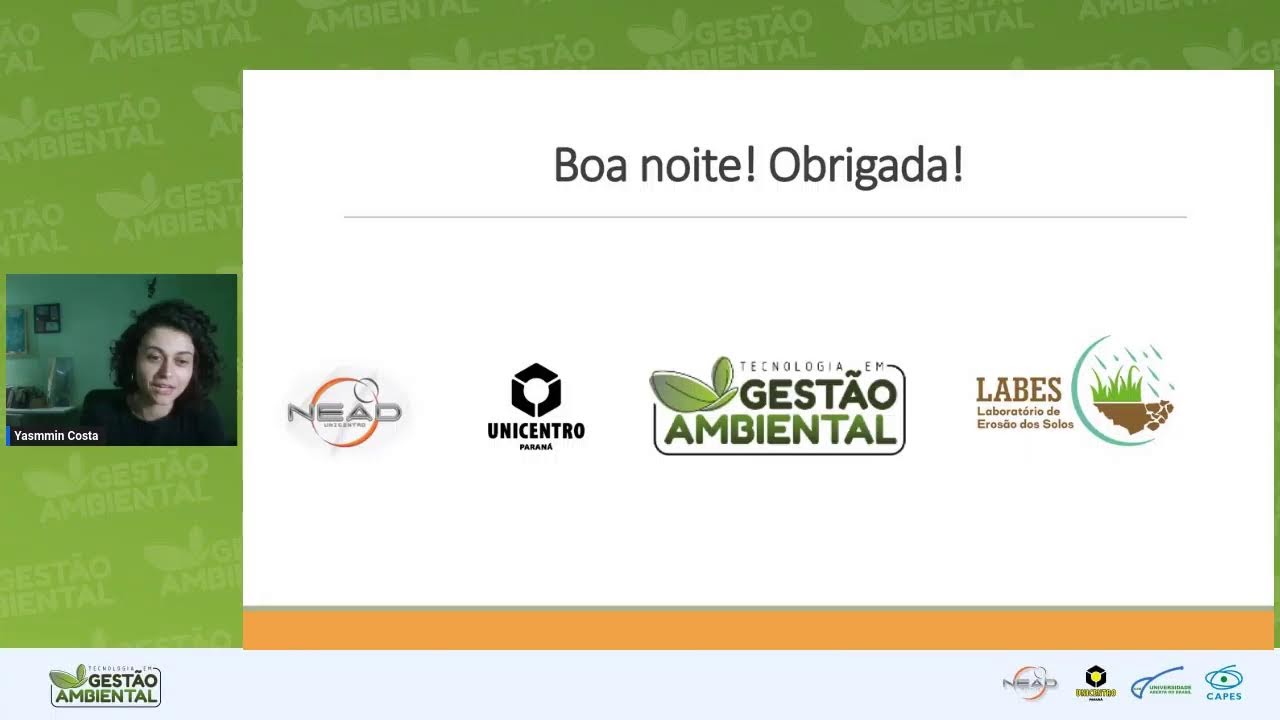 [TGA] - Disciplina de Manejo e Conservação do solo