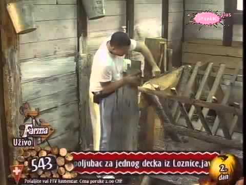 Farma Srbija 3 / 14'09 Bata, Paroški i Li Men prave štalu