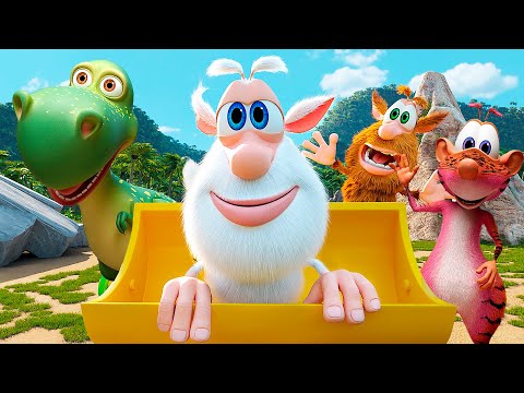 Booba - Stone Age, Firefighter, Grand Prix | Best Cartoons for Babies - Super Toons TV