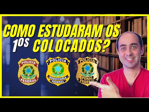 PF, PRF e DEPEN : Tudo sobre como estudaram os 1º lugares 🥇