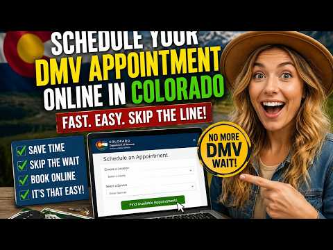 Make A Colorado Dmv Appointment Hassle Free Today