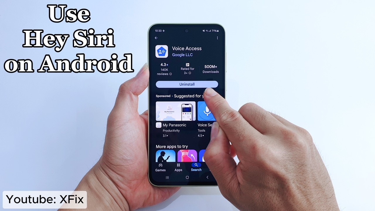 Use Hey Siri on Android Smartphone