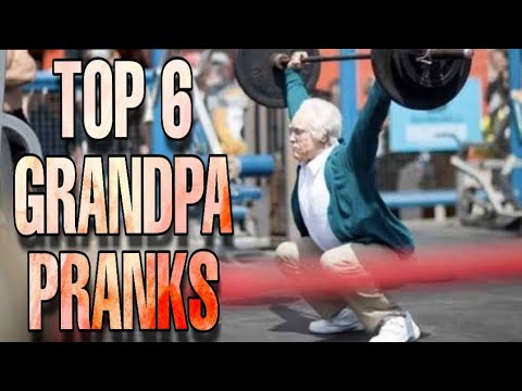 Best Top 6 Super Old Man Pranks Compilation !
