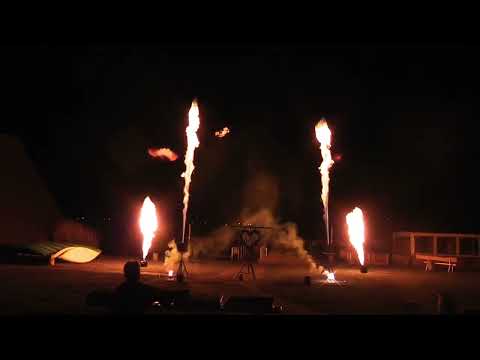 Flamershow für Hochzeiten mit Explo X2 Wave Flamer, GX2 und Spark Machine - Demoversion -