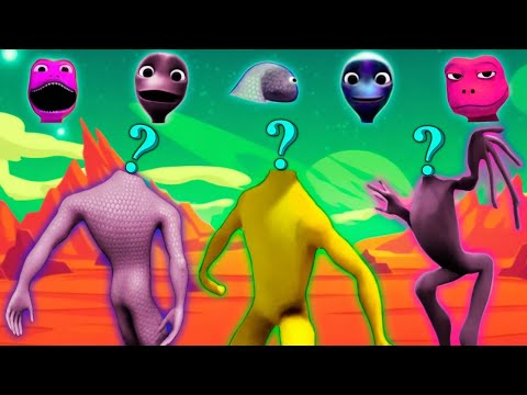 NEW Anti-Patila Wrong Heads DAME TU COSITA VS PATILA HEAD CHALLENGE Green Alien Chombo Dance №2