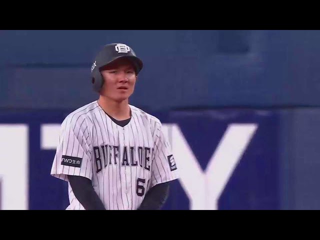 【5回裏】バファローズ・茶野篤政 左中間への2点タイムリー2ベースヒットで点差を縮める!!  2023年6月11日 オリックス・バファローズ 対 横浜DeNAベイスターズ