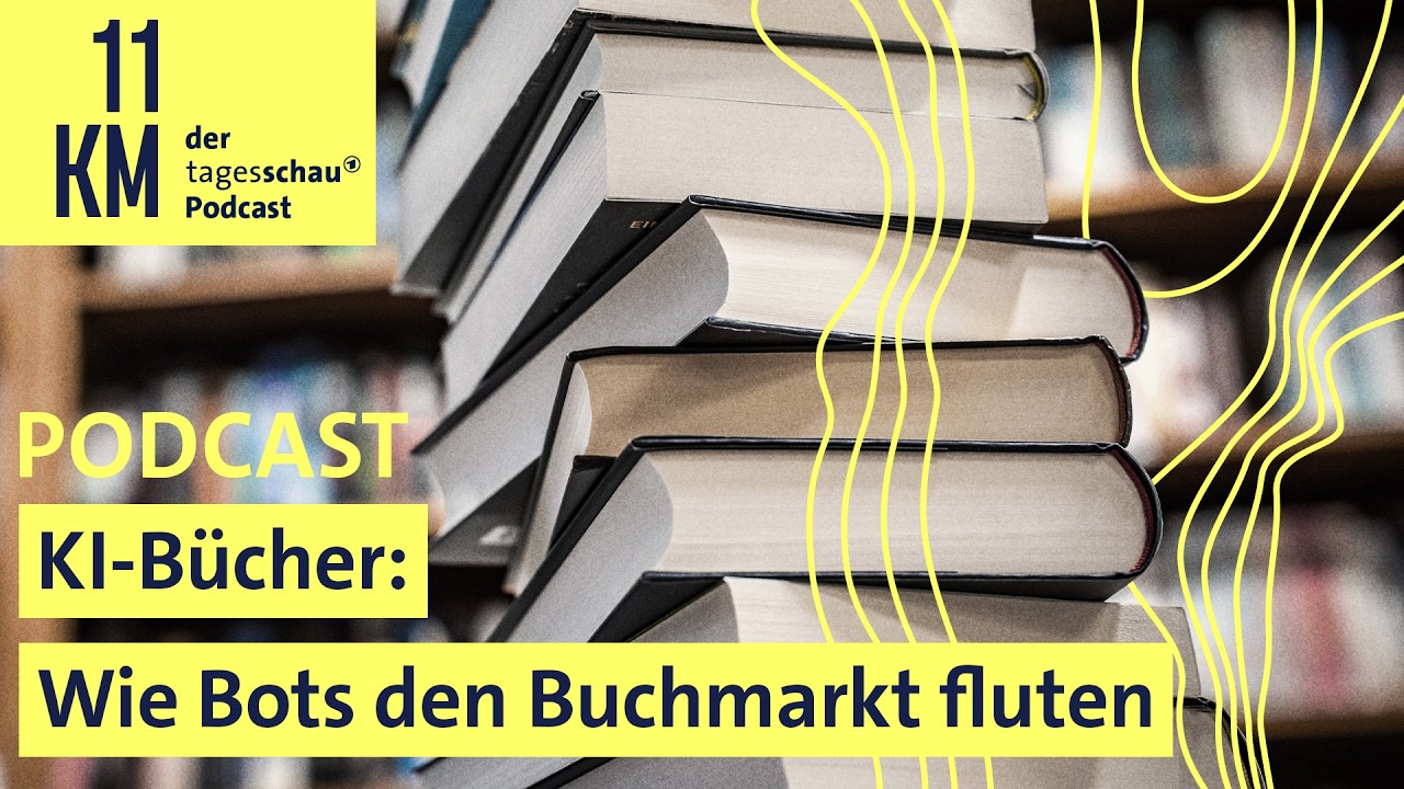 KI-Bücher: Wie Bots den Buchmarkt fluten I 11KM - der tagesschau-Podcast