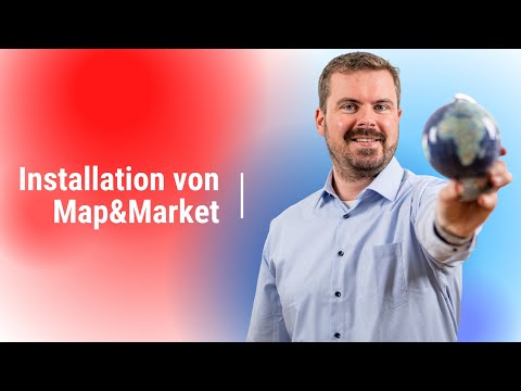 Installation der Geomarketing Software Map&Market: Landkarten, AddContent und Programm