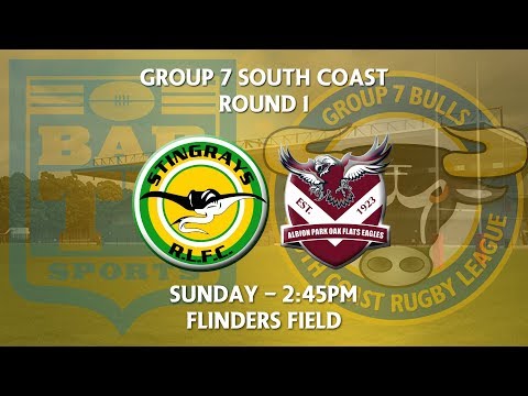 2018 Group 7 RL 1st Grade Round 1 - Stingrays of Shellhabour v Albion Park-Oak Flats Eagles