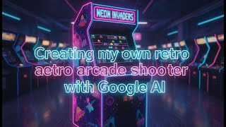 Creating a Retro Arcade Shooter with Google AI (My First AI-Built Game!)
