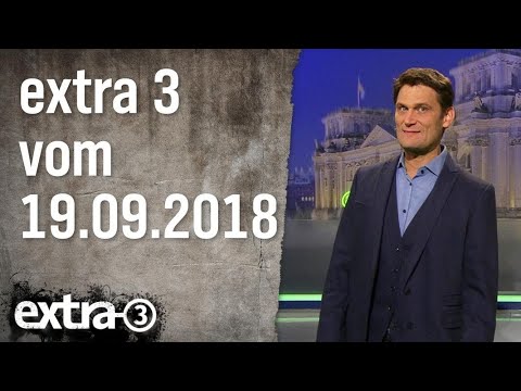 Extra 3 vom 19.09.2018 | extra 3 | NDR