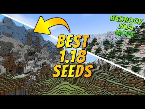 Mint Gaming - BEST 1.18 TERRAIN SEEDS | Minecraft Bedrock / Java / PE | Huge Mountain /Cave / Speed run Seeds