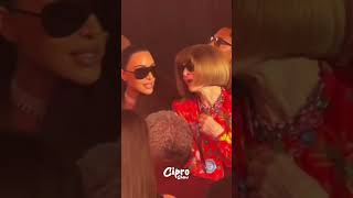 Mira lo que le dijo Kim Kardashian a Ana Wintour 🫪 #viralvideo