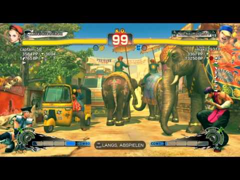 SSF4: AE PSN MATCH captain_SB (Cammy) Vs. mako29318 (Yun)