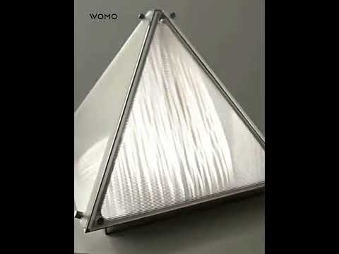 WOMO Pyramid Table Lamp-WM8005 #homedecor #lighting #light #tablelamp #decorativelights