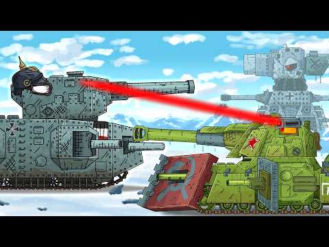 FATHER RATTE IS AN IRON MONSTER! Leviathan is looking for a minion - Cartoons about tanks