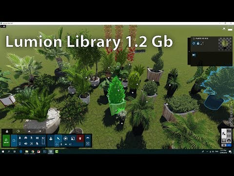 Lumion 9 planter library part 2 | Lumion 8 library 1.2 Gb Video