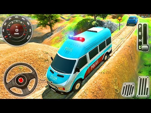 Offroad Police Driving Simulator - Real Cop Van Driver - Android GamePlay