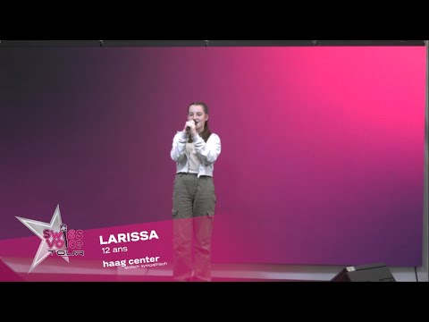 Larissa 12 ans - Swiss Voice Tour 2023, Haag Center