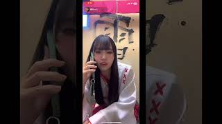 【TikTokライブ】巫女パンチラ　コスプレ