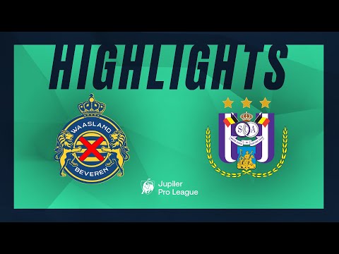 Waasland-Beveren – RSC Anderlecht hoogtepunten