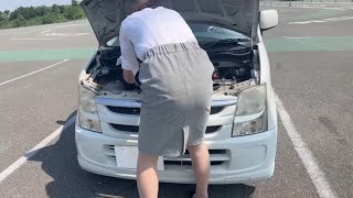 【車好き女子】独身OLがワゴンRを整備してみた【みさきちゃんネル/整備士/アルファード/あま猫/切り抜き】