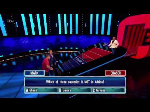 Mark Gets His Africa Question Right - The Chase