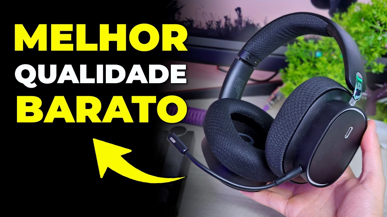 Únicos 5 Melhores Headsets Baratos Custo Benefício 2024. (Melhor Qualidade Sonora e Mic)