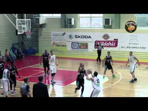 BK "Jēkabpils" pēdējā regulārās sezonas spēle pret "Barons Kvartāls"