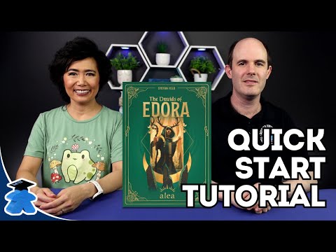 The Druids of Edora - How to Play in 13 Minutes. A Board Game Quick Start Tutorial