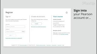 How to register and join a course on Pearson's Mylab