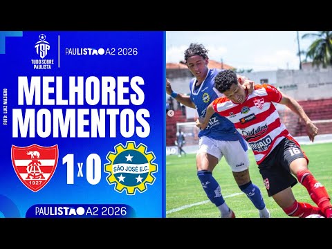 LINENSE 1 X 0 SÃO JOSÉ | PAULISTÃO A2 2026 | RODADA 1 | MELHORES MOMENTOS