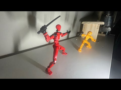 T13 vs Klikbot || Stop Motion